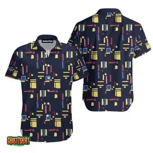 Soprano Tropical Blue Aloha Hawaiian Shirt