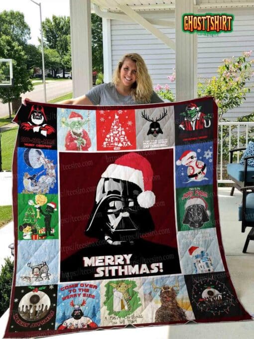 Star Wars Christmas Quilt Blanket