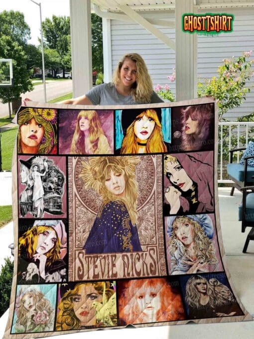 Stevie Nicks Quilt Blanket