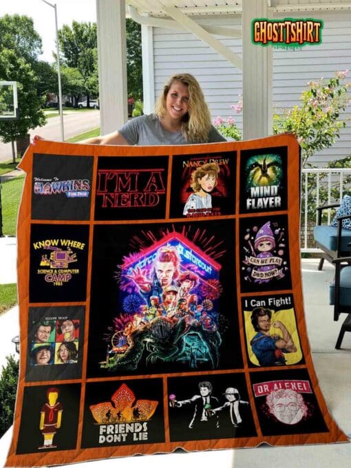 Strange Things Quilt Blanket