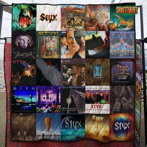 Styx Band Quilt Blanket