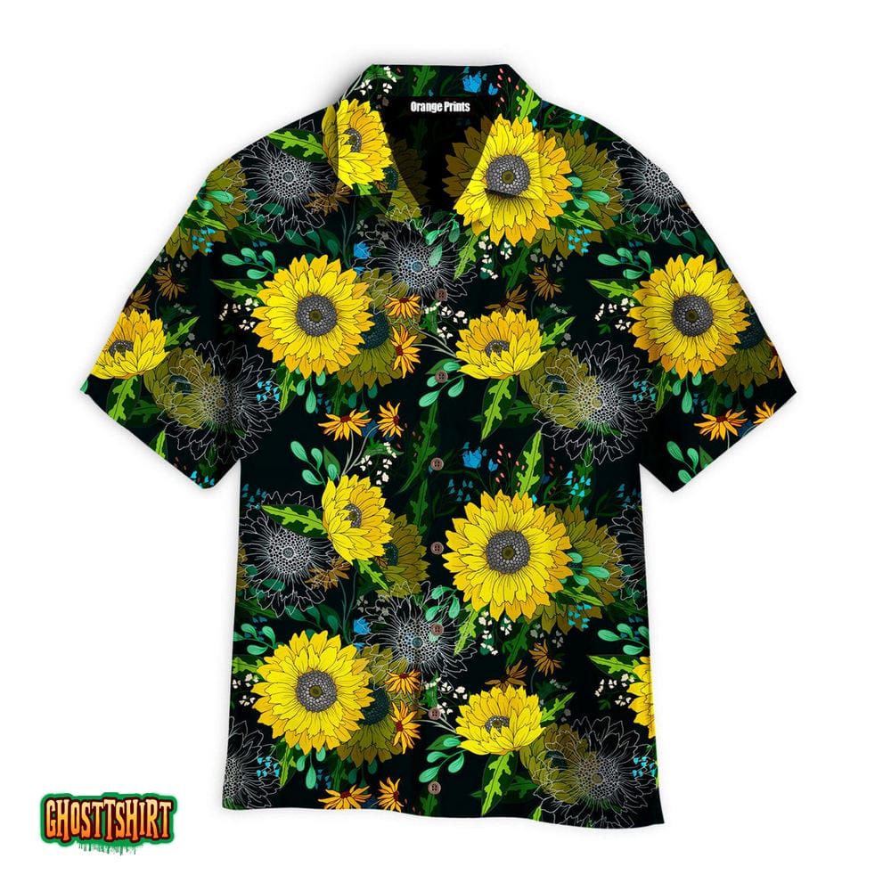 Sunflowers Aloha Hawaiian Shirt