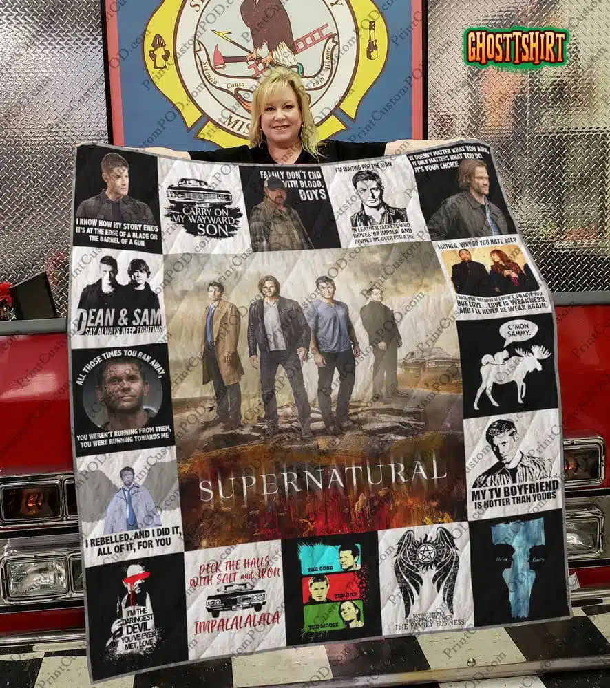 Supernatural Quilt Blanket v2