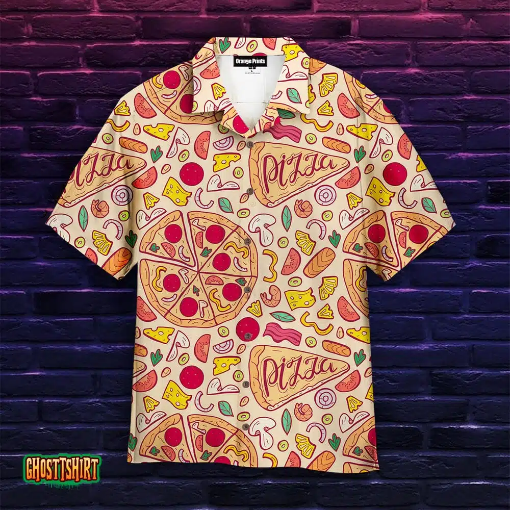 Tasty Pizza Aloha Hawaiian Shirt