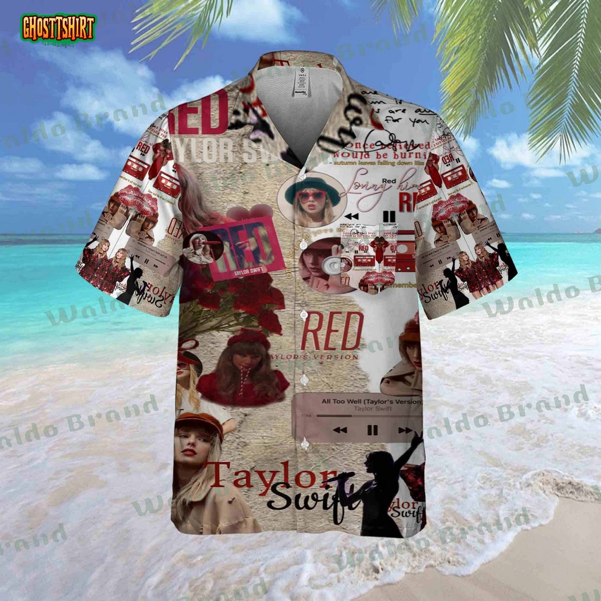 Taylor Swift V9 Hawaiian Shirt