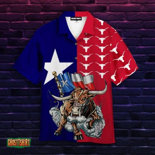 Texas Summer Aloha Hawaiian Shirt