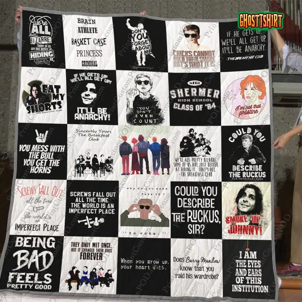 The Breakfast Club Quilt Blanket v2