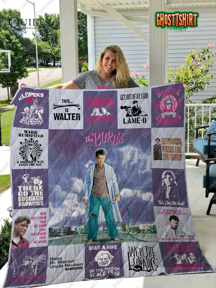 The burbs quilt Blanket