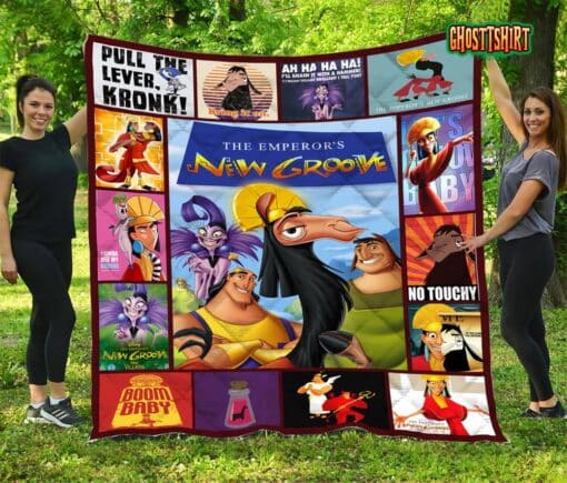 The Emperors New Groove Quilt blanket