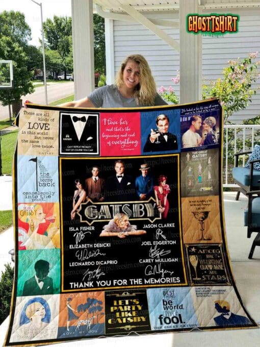 The Great Gatsby Quilt Blanket