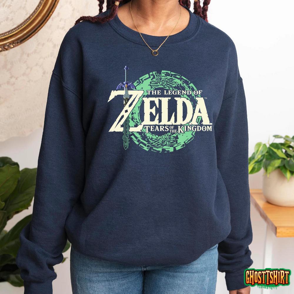 The Legend Of Zelda Tears Of The Kingdom Official Logo T-Shirt