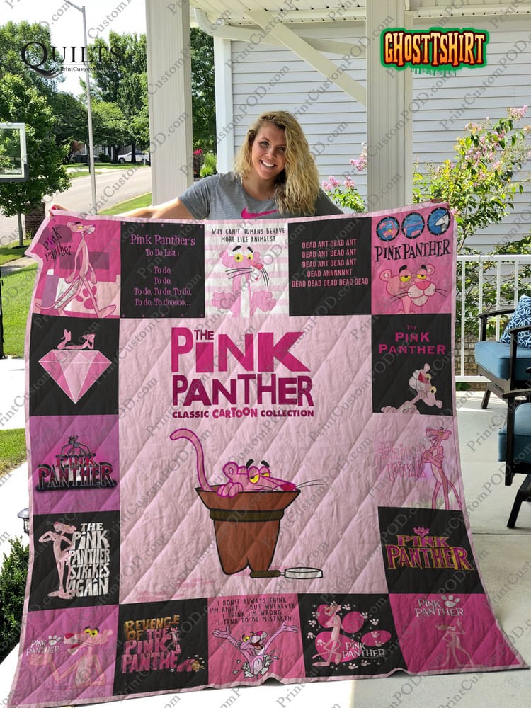 The Pink Panther Quilt blanket
