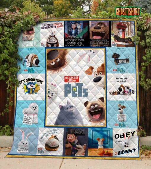The Secret Life Of Pets Quilt Blanket