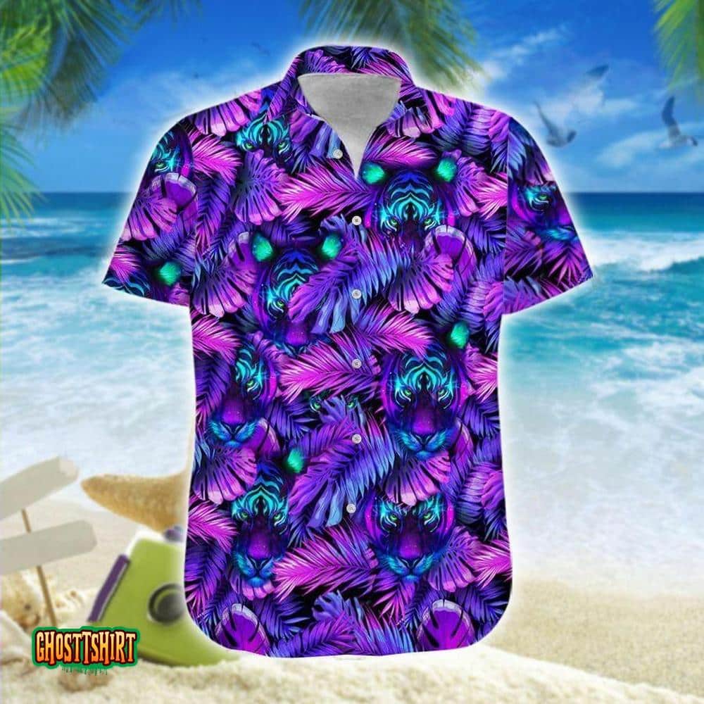 Tiger Mysterious Aloha Hawaiian Shirt