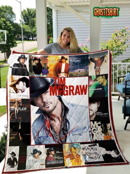 Tim Mcgraw Quilt Blanket