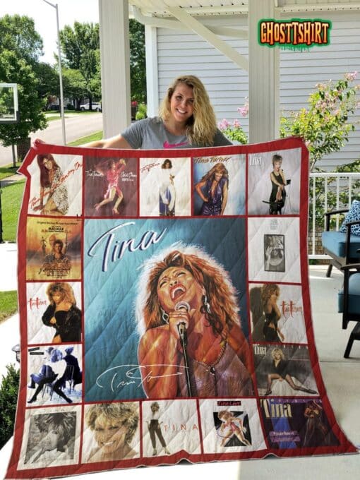 Tina Turner Style 2 Quilt Blanket