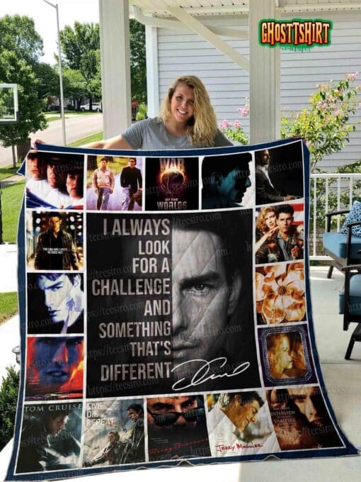 Tom Cruise Quilt Blanket