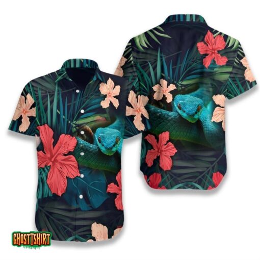 Tropical Snake Aloha Hawaiian Shirt