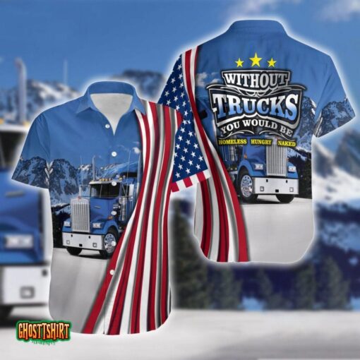 Truck Driver Aloha Hawaii Shirt For Men Women