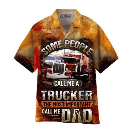 Trucker Lover Aloha Hawaiian Shirt