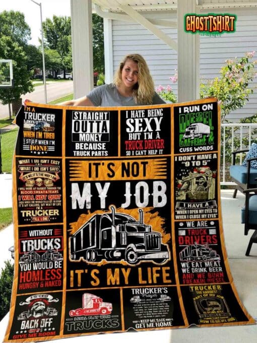 Trucker Quilt Blanket
