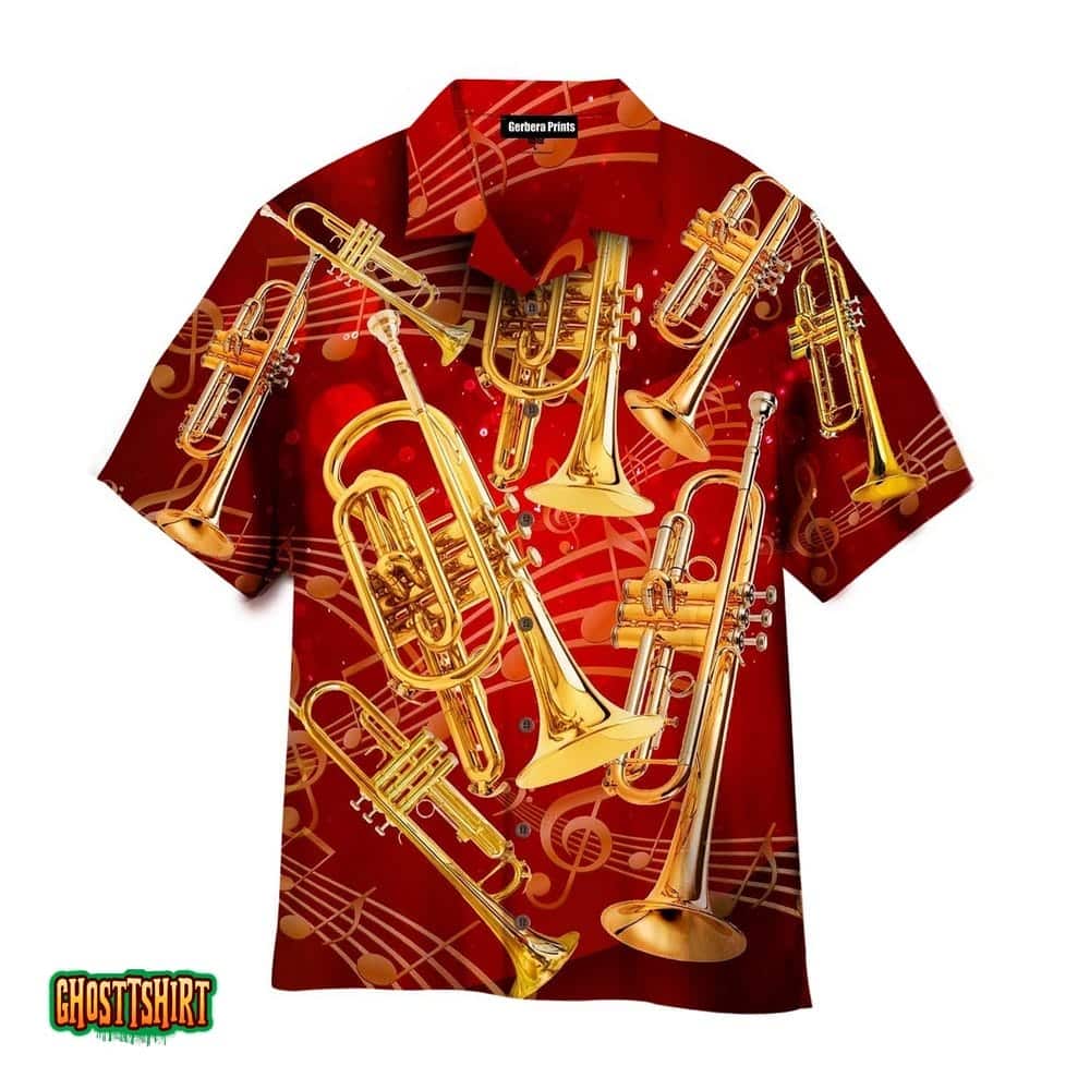 Trumpet Is Cool Aloha Hawaiian Shirt