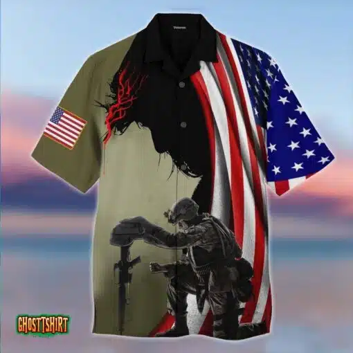 US Veteran History Aloha Hawaiian Shirt