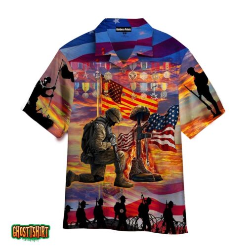 US Veteran The High Price Of Freedom Is A Cost Paid By A Brave Few Edition Aloha Hawaiian Shirt