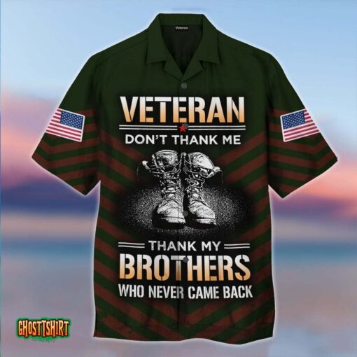 US Veteran V3 Aloha Hawaii Shirt