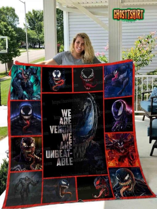Venom Quilt Blanket