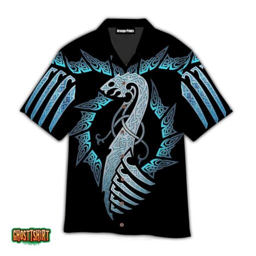 Viking Dragon Aloha Hawaiian Shirt