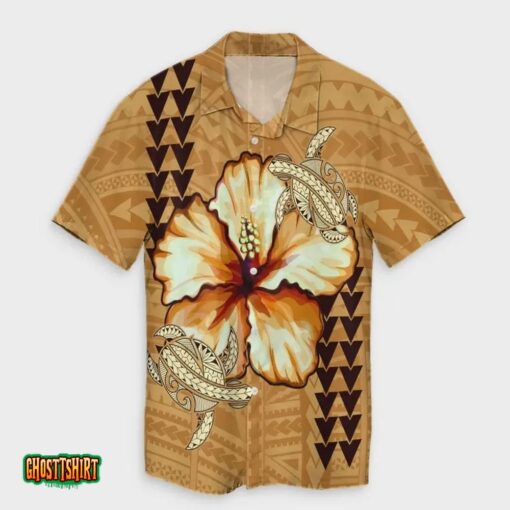 Vintage Hibiscus Aloha Hawaiian Shirt