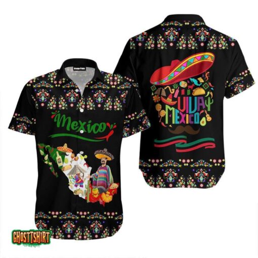 Viva Mexico Let’s Fiesta Mexico Day Aloha Hawaiian Shirt