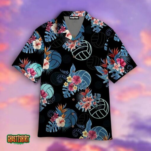 Volleyball Tropical Aloha Hawaiian Shirt