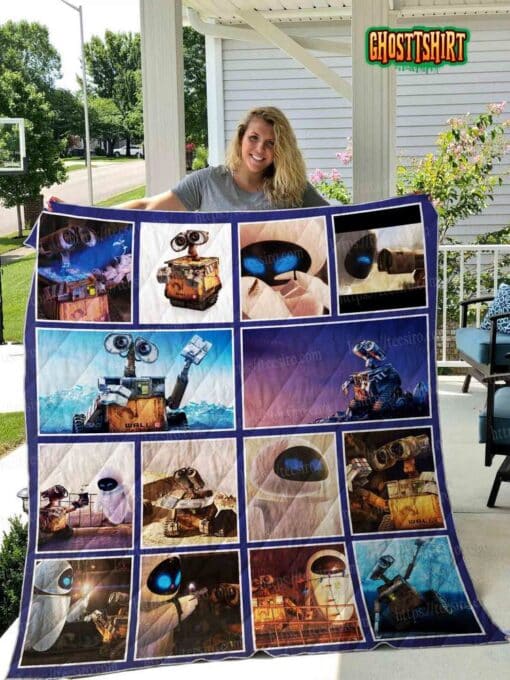 Wall-E Quilt Blanket