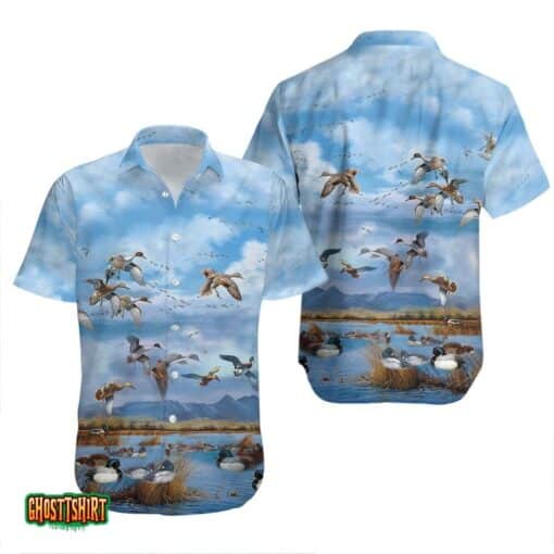 Wild Ducks Keep Your Freedom Aloha Hawaiian Shirt