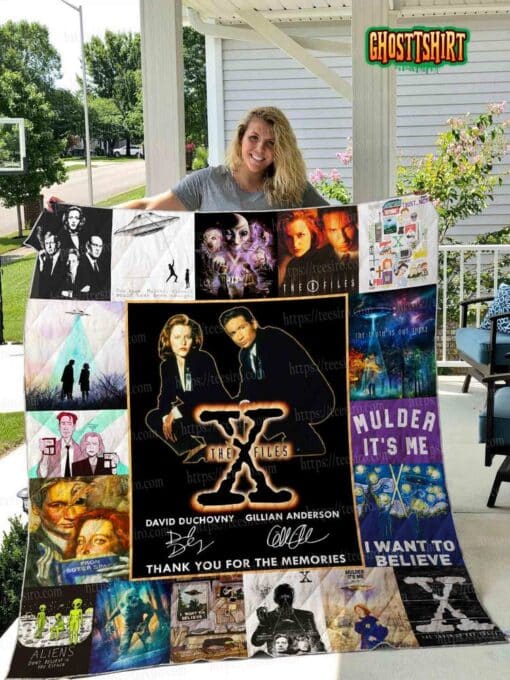 X Files Quilt Blanket