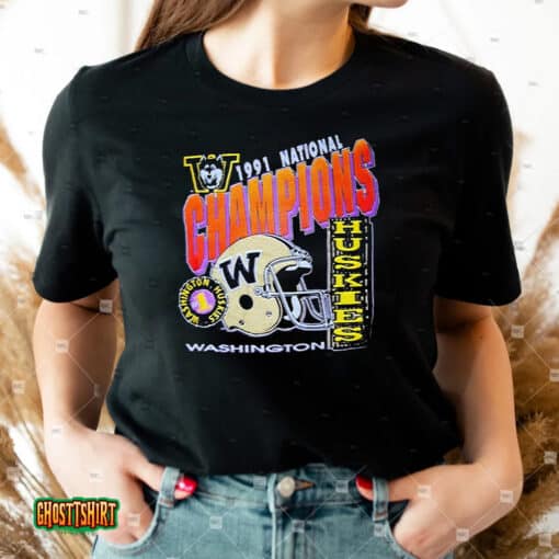 1991 National Champions Huskies Washington Unisex T-Shirt