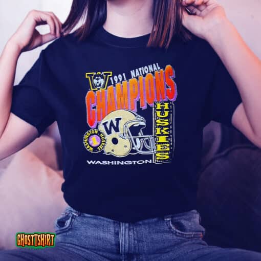 1991 National Champions Huskies Washington Unisex T-Shirt