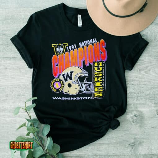 1991 National Champions Huskies Washington Unisex T-Shirt