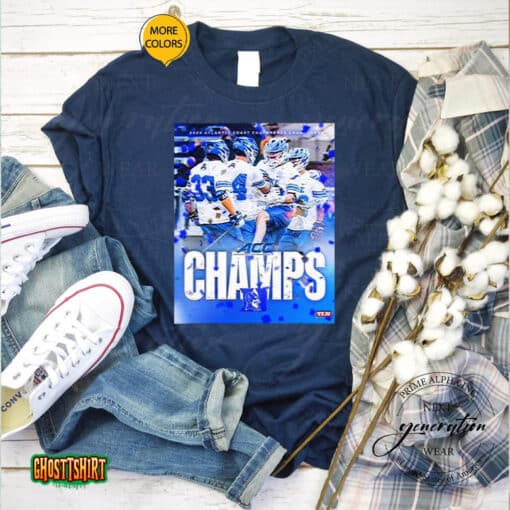 2023 Atlantic Coast Conference Champions Duke Blue Devils Men’s Lacrosse Unisex T-Shirt
