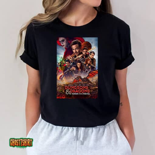2023 Movie Dungeons And Dragons Honor Among Thieves Unisex T-Shirt