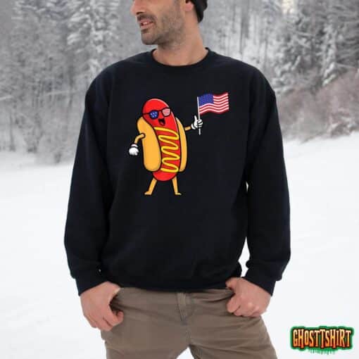 4th Of July Hot Dog Hotdog 4th Of July Shirts Boys Men Women T-Shirt