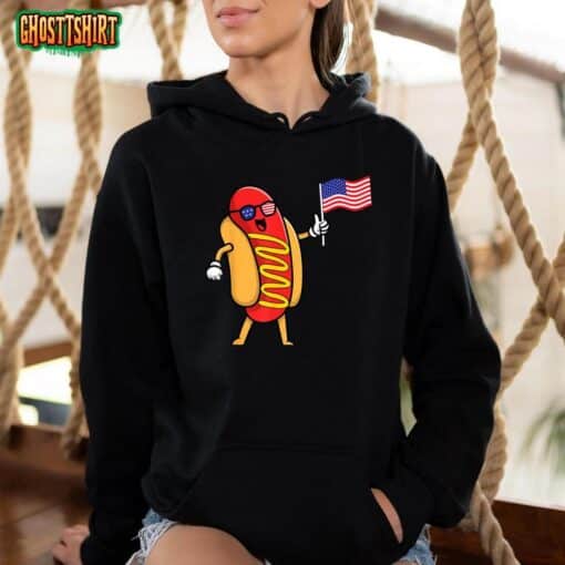 4th Of July Hot Dog Hotdog 4th Of July Shirts Boys Men Women T-Shirt