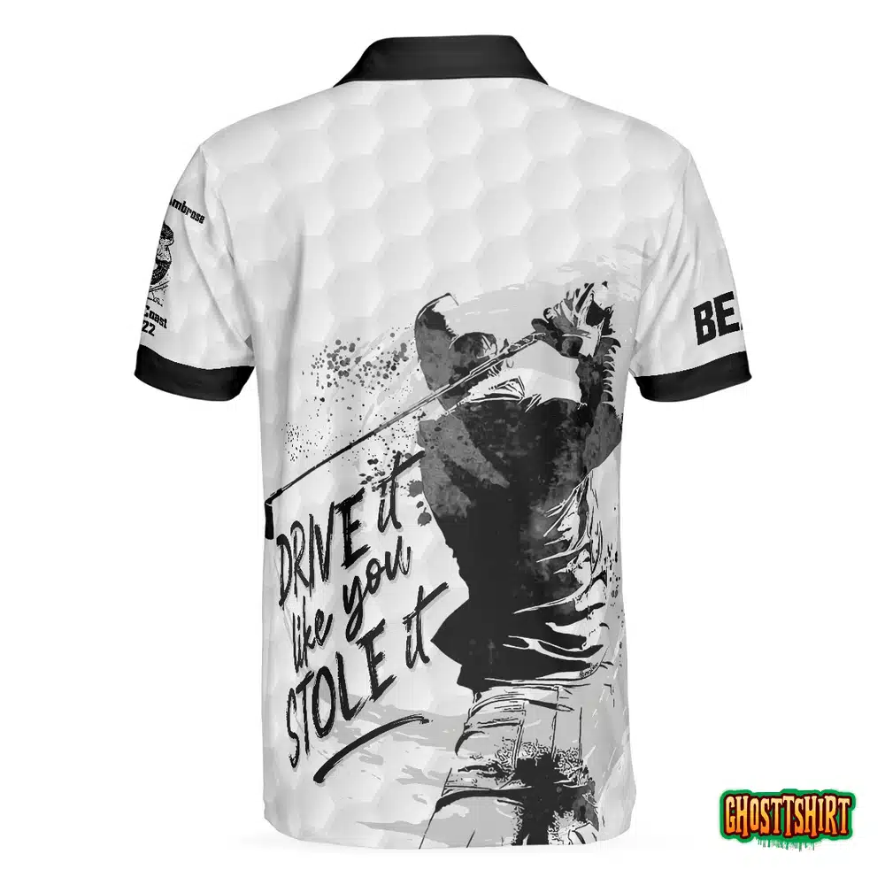 5 Five & V Drive It Like You Stole It Polo Shirt