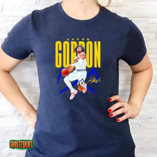 Aaron Gordon Denver Nuggets Basketball Signature Unisex T-Shirt
