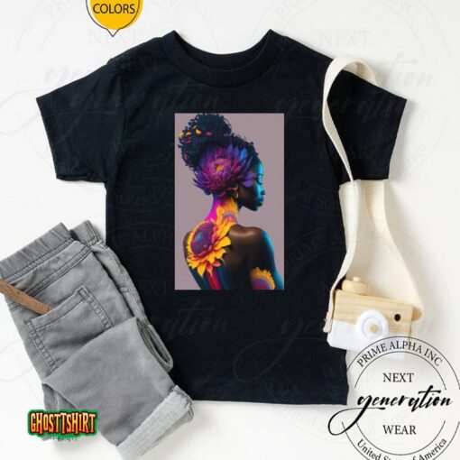 African Beauty Black History Month Unisex T-Shirt