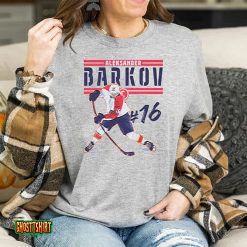 Aleksander Barkov Play R Florida Hockey Unisex T-Shirt