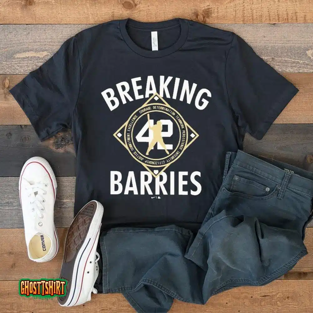 Astros Players Wearing Breaking Barriers Courage Determination Unisex T-Shirt