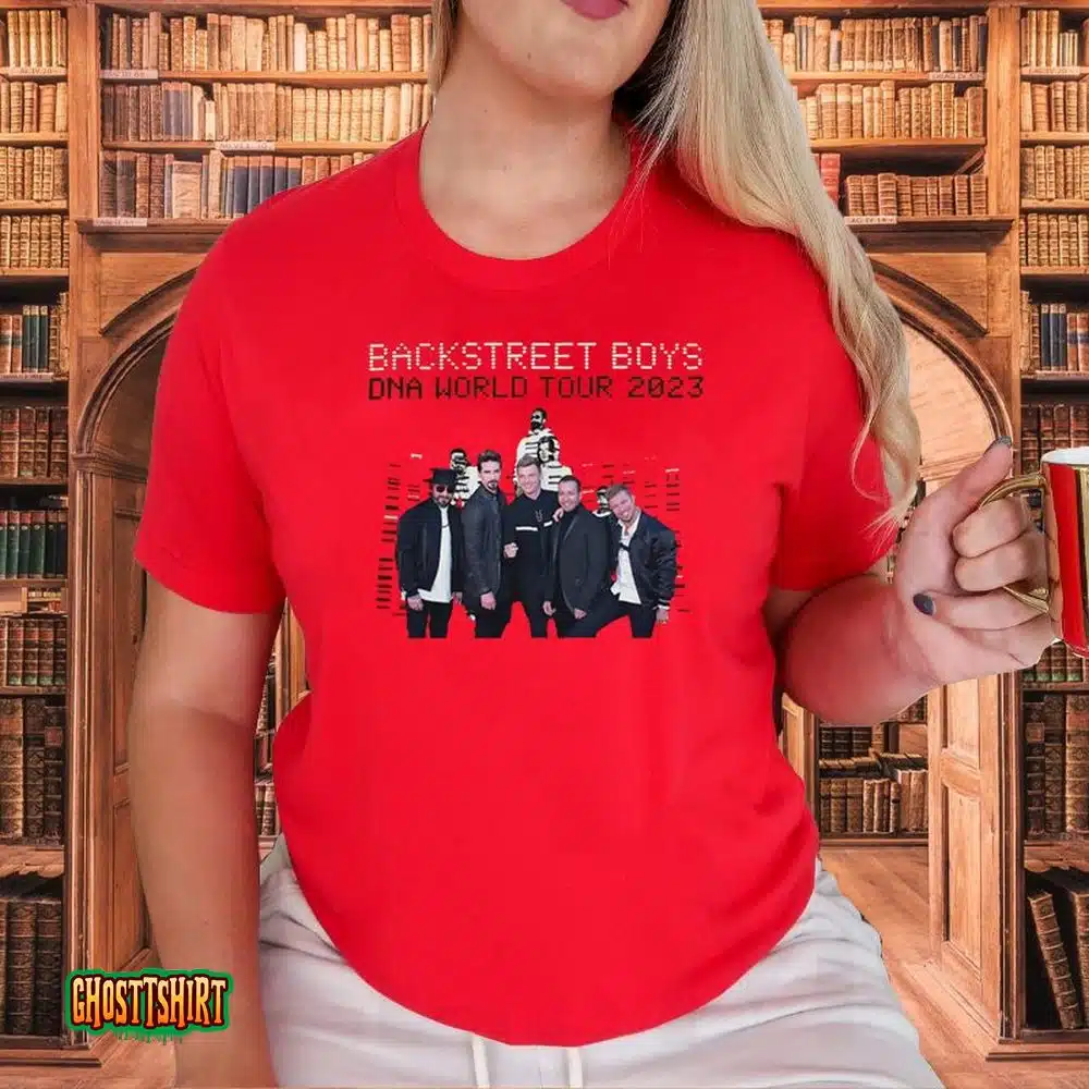 Backstreet Boys Dna World Tour 2023 Unisex T-Shirt